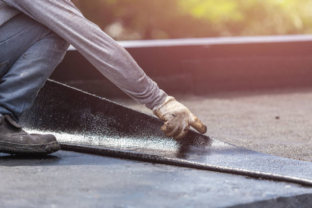 Professional Waterproofing technician working in Denver, PA